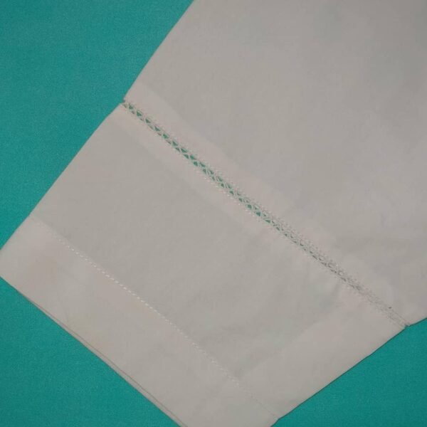 Plain White Shalwar - Image 2